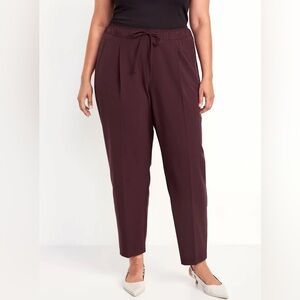 Old Navy Maroon Billy High Rise Pants